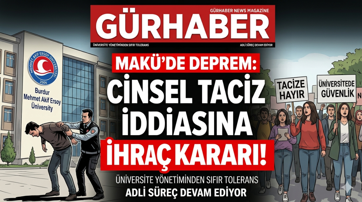 MAKÜ'DE CİNSEL TACİZ İDDİASI