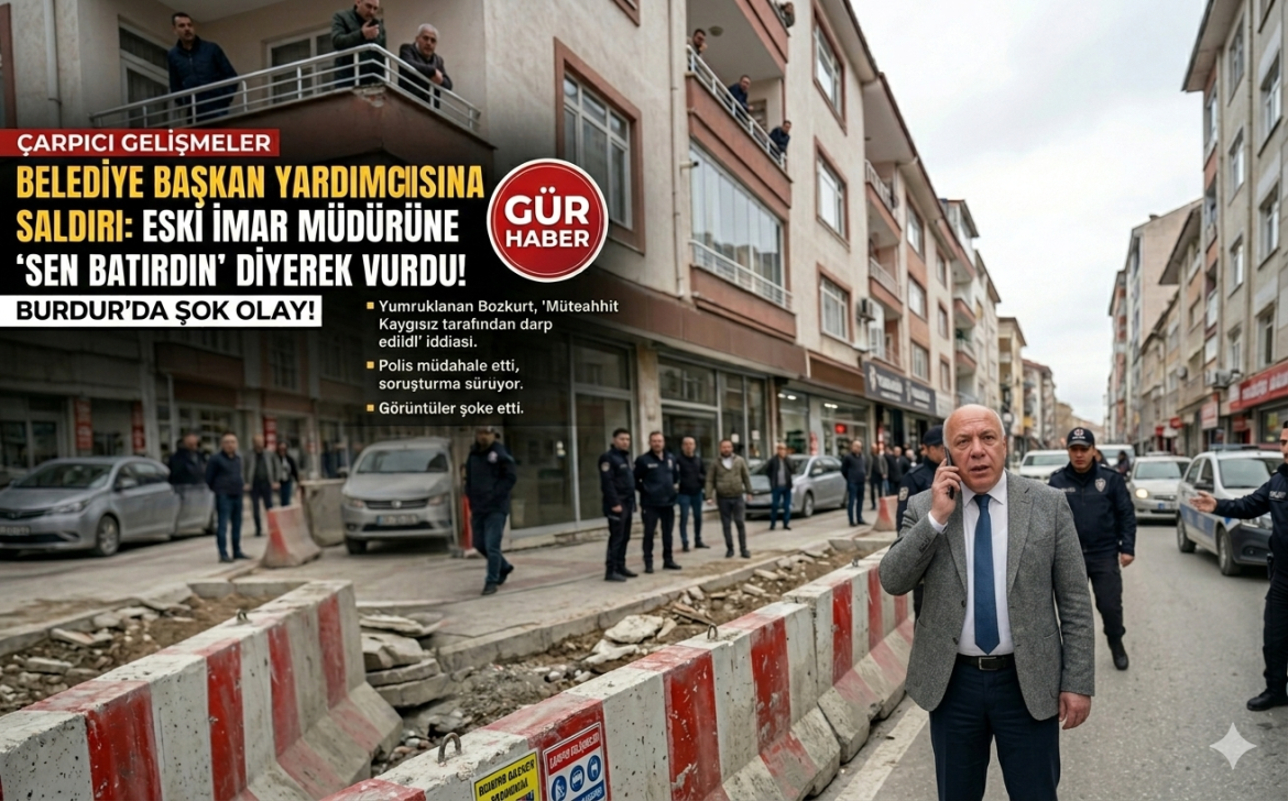 BELEDİYE BAŞKAN YARDIMCISINA SALDIRI