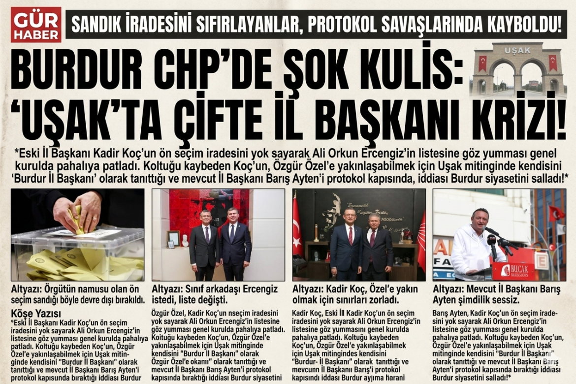 BURDUR CHP İL BAŞKANI KİM? KADİR KOÇ NEDEN BU TİTREYİ KULLANIYOR?