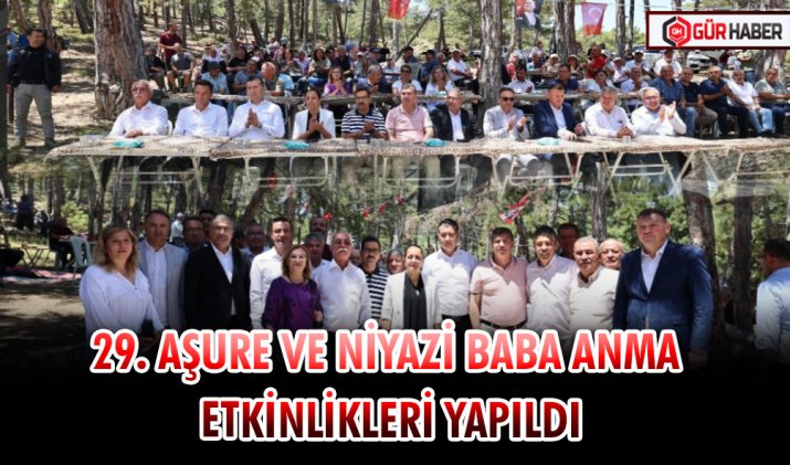 29. AŞURE VE NİYAZİ BABA ANMA ETKİNLİKLERİ YAPILDI