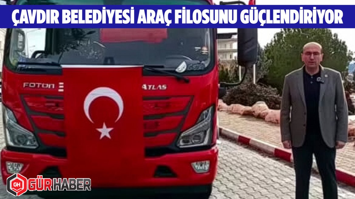 Yeni İtfaiye Ön Müdahale Aracı Çavdır'a Teslim Edildi