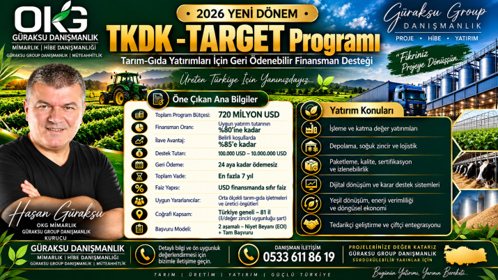 DÜNYA BANKASINDAN TARIM HAYVANCILIĞA DEV YATIRIM