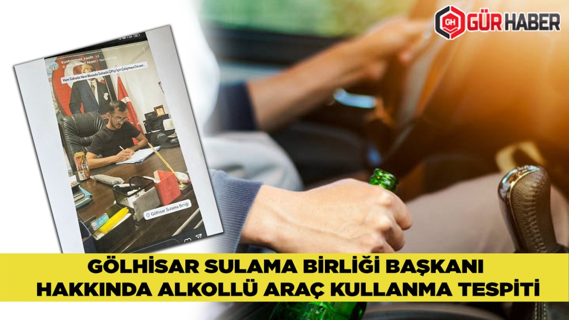Rasih Kuşkonmaz'ın Resmi Araçla Alkollü Şekilde Araç Kullandığı CİMER Yanıtıyla Doğrulandı