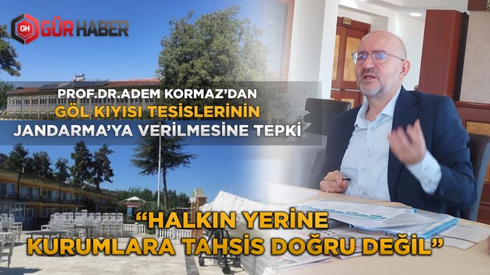 AK Partili Korkmaz, Burdur Gölü Kıyısındaki Tesislerin Jandarma'ya Devrine Sert Çıktı