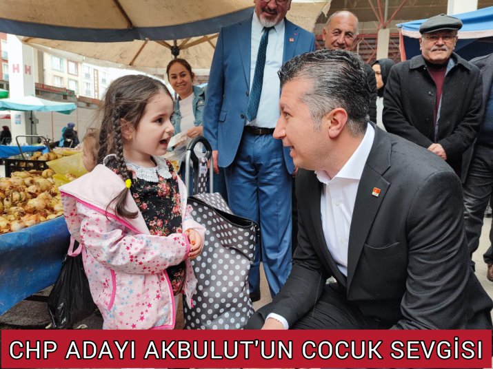 AKBULUT ' UN ÇOCUK SEVGİSİ OBJEKTİFE TAKILDI
