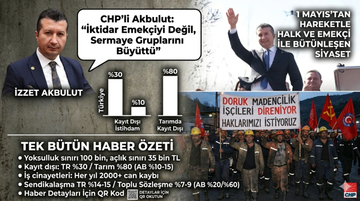 AKBULUT TBMM DEN İKTİDARA SERT YÜKLENDİ