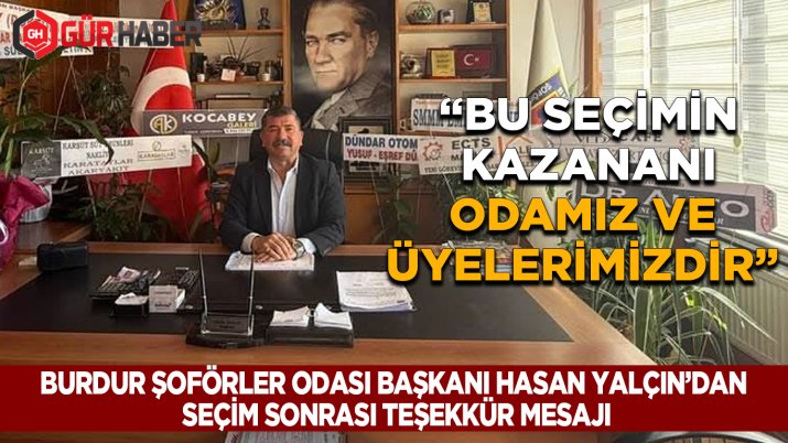 Başkan Hasan Yalçın: 