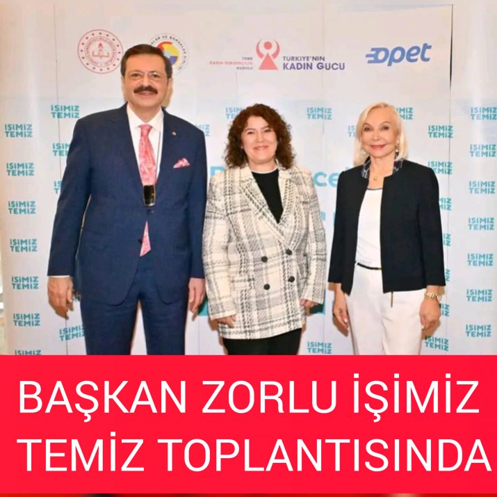 BAŞKAN ZORLU TOBB BAŞKANI İLE TOPLANTIDA BULUŞTU