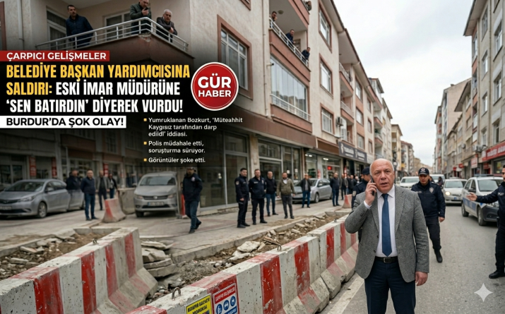 BELEDİYE BAŞKAN YARDIMCISINA SALDIRI