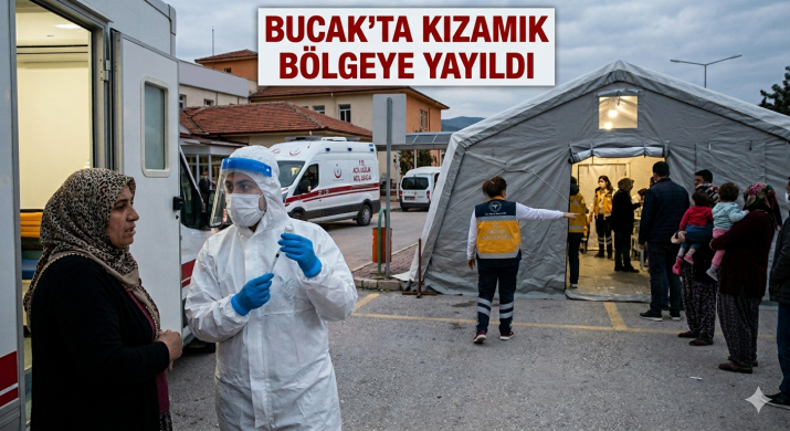 BUCAK'TA KIZAMIK VAKASI ISPARTA YA SIÇRADI