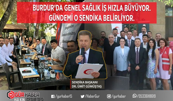 BURDUR SAĞLIK DA GÜNDEMİ BU SENDİKA BELİRLİYOR