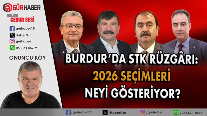 Burdur'da STK Rüzgârı: 2026 Seçimleri Neyi Gösteriyor?