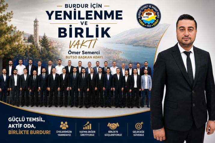 BUTSO' YA ÖMER SEMERCİ DE ADAY