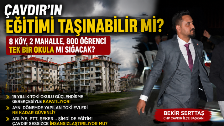 ÇAVDIR' DA OKUL VE ÖĞRENCİ TARTIŞMASI