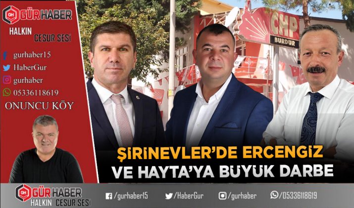 CHP BURDUR’DA ŞOK SONUÇ: DİVARCI RÜZGÂRI ESTİ