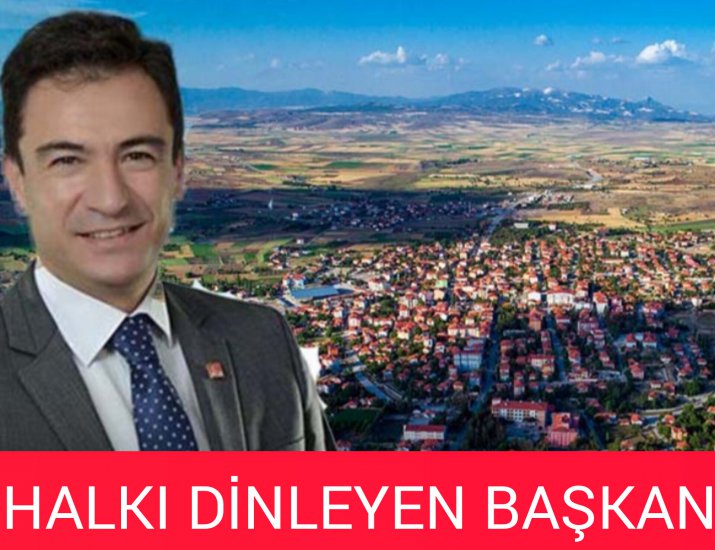 CHP'Lİ BAŞKAN İLÇEYİ HALKLA ŸÖNETECEK