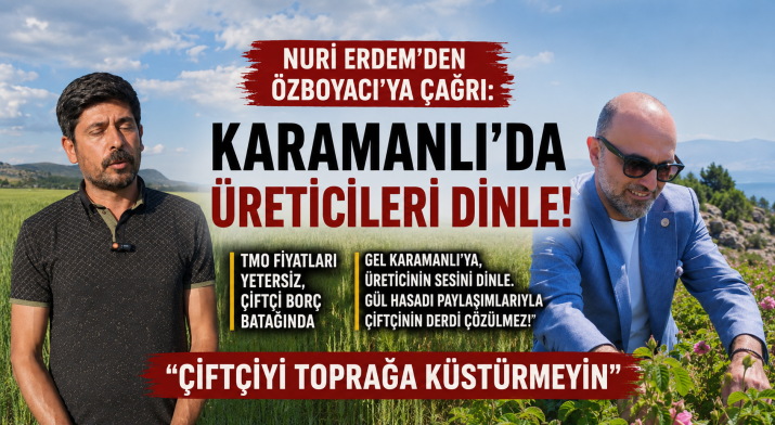 CHP'Lİ ERDEM'DEN TMO FİYATLARINA SERT TEPKİ