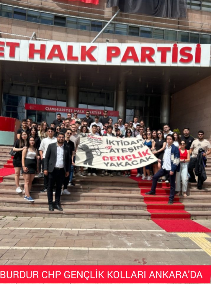 CHP'Lİ GENÇLERDEN ANKARA ÇIKARMASI 