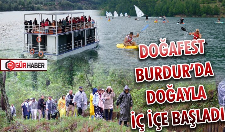 DOĞAFEST BURDUR’DA DOĞAYLA İÇ İÇE BAŞLADI