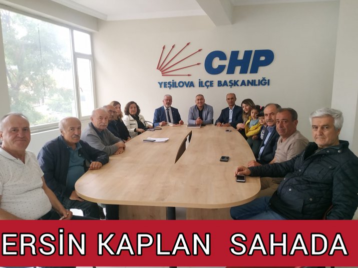ERSİN KAPLAN SAHAYA İNDİ