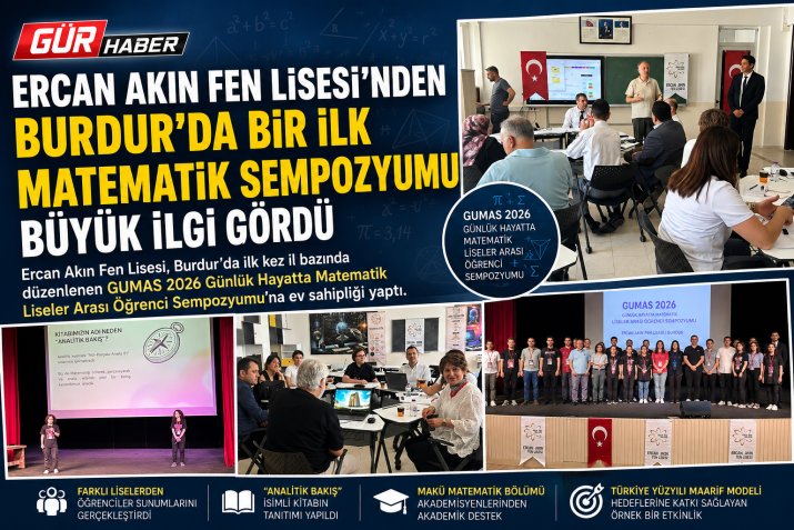 FEN LİSESİNDE MATEMATİK SEMPOZYUMU