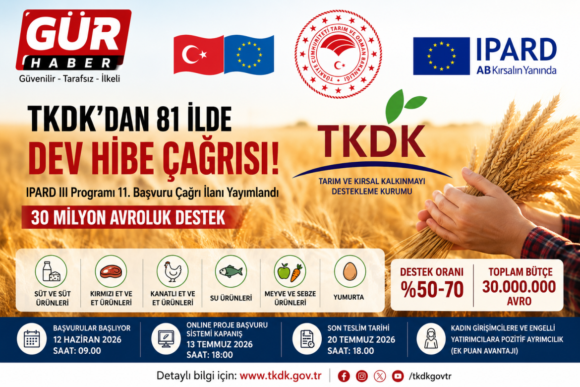 TKDK'DAN DEV HİBE YATIRIMI