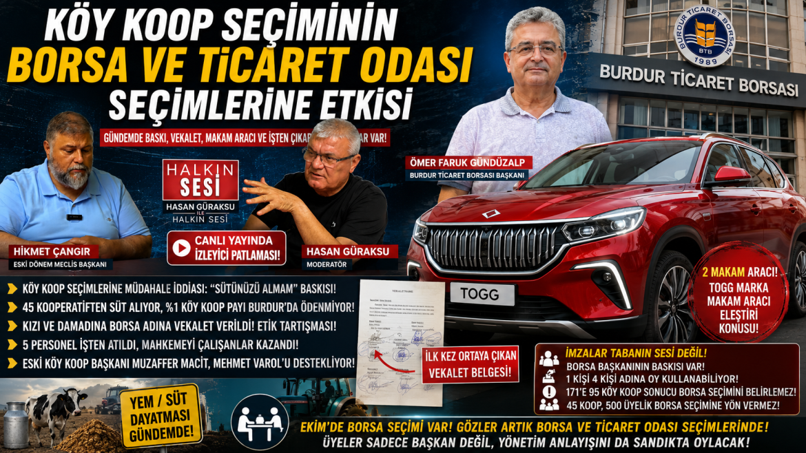 KÖY KOOP SEÇİMİNİN ARDİNDAN KULİSLER