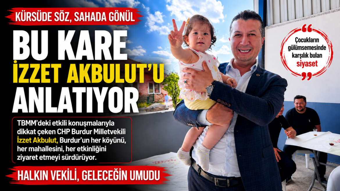 İZZET AKBULUT'U ANLATAN FOTOĞRAF