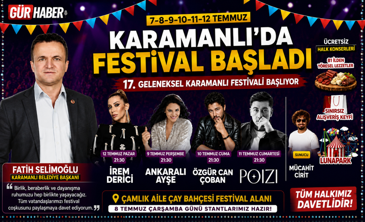 KARAMANLI FESTİVALİ BAŞLADİ
