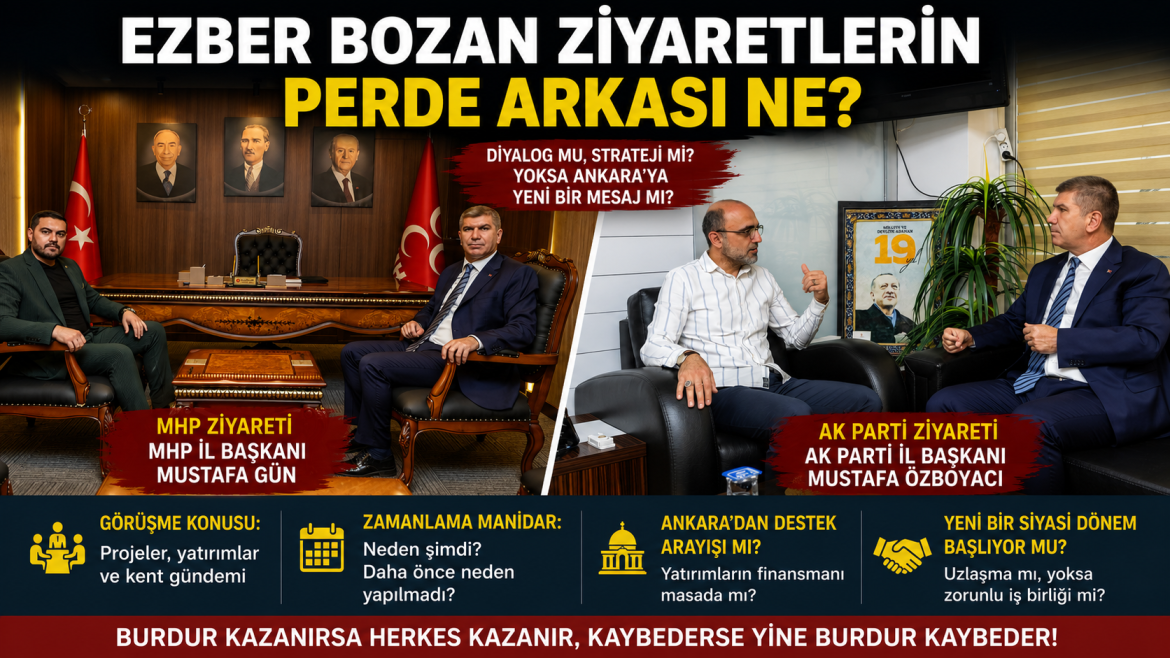 ERCENGİZ İN ALIŞILMADIK AKP MHP  ZİYARETLERİ NE ANLAMA GELİYOR?
