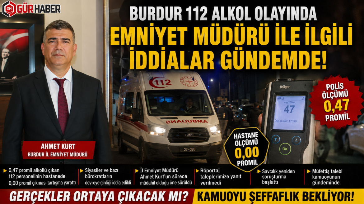 112  OLAYINDA EMNİYET MÜDÜRÜNÜ KORUYAN KİM?