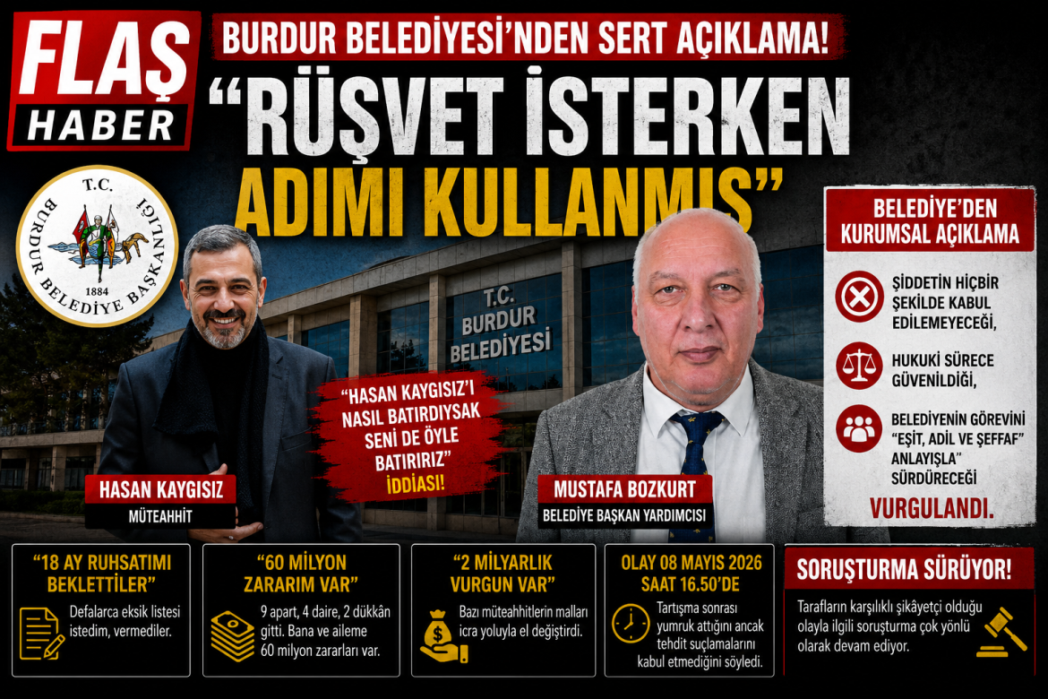 BELEDİYE KURUMSAL AÇIKLAMA YAPTI