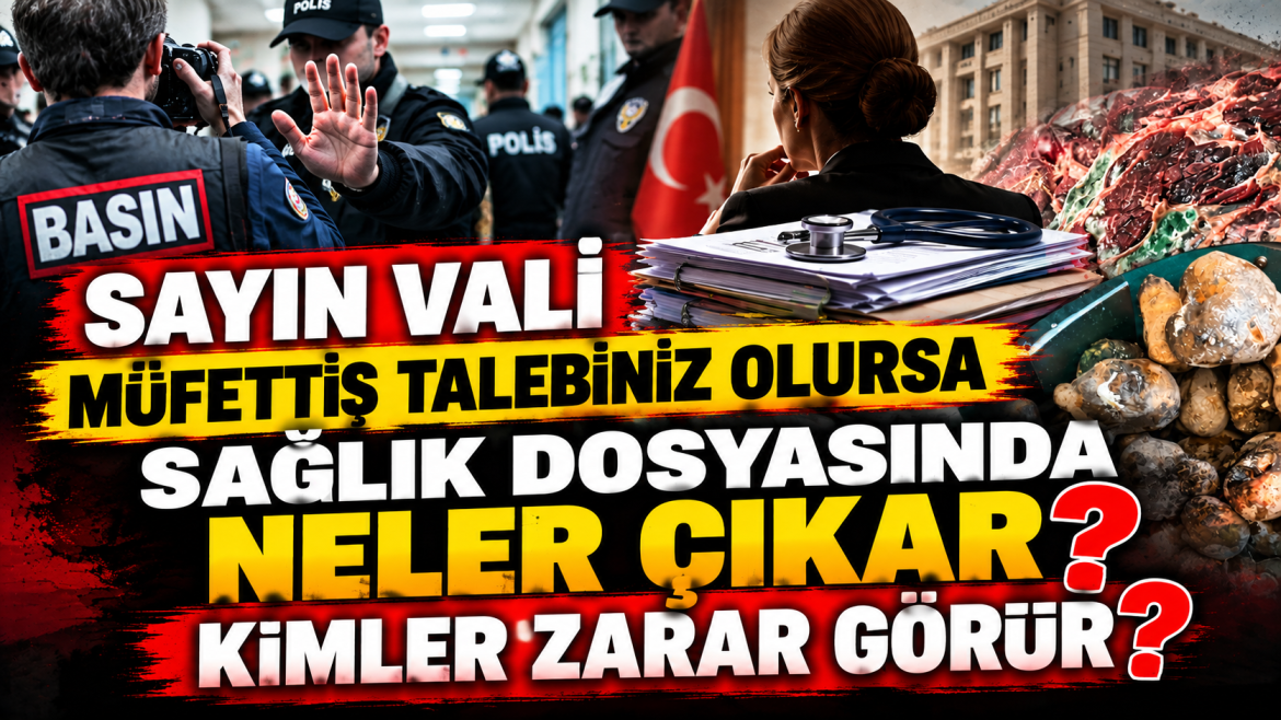SAĞLIK DA MÜFETTİŞ GELECEK Mİ? GAZETECİ ENGELİ 112 NİN ALTINDAN NE ÇIKACAK?