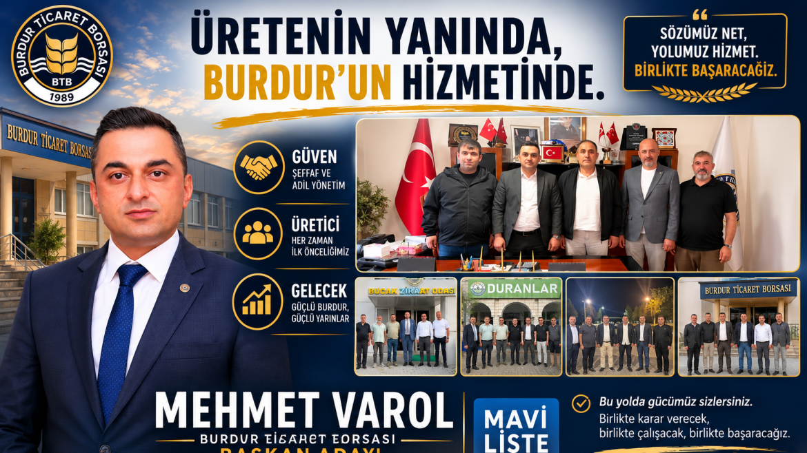 BAŞKAN ADAYI MEHMET VAROL SAHADA