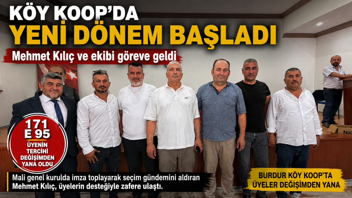 KÖY KOOP DA NÖBET DEĞİŞİMİ