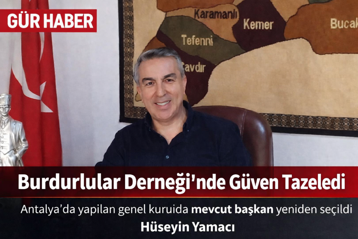 ANTALYA BURDURLULAR DERNEĞİ BAŞKANI YAMACI