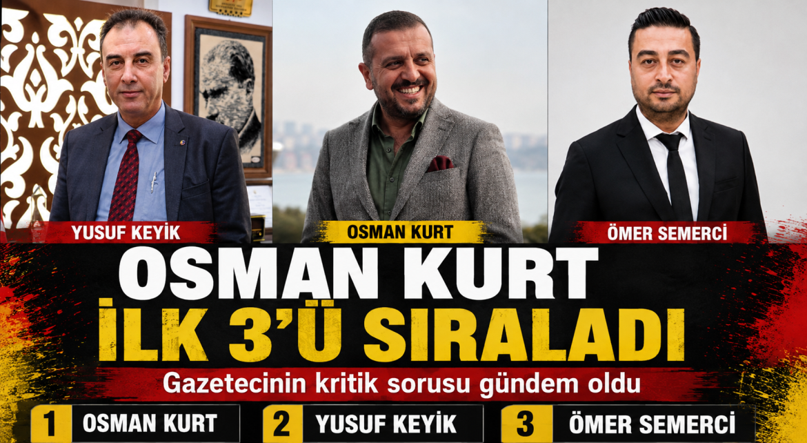 ADAY OSMAN KURT BUTSO SEÇİMLERİNDE İLK 3 SİRALADI