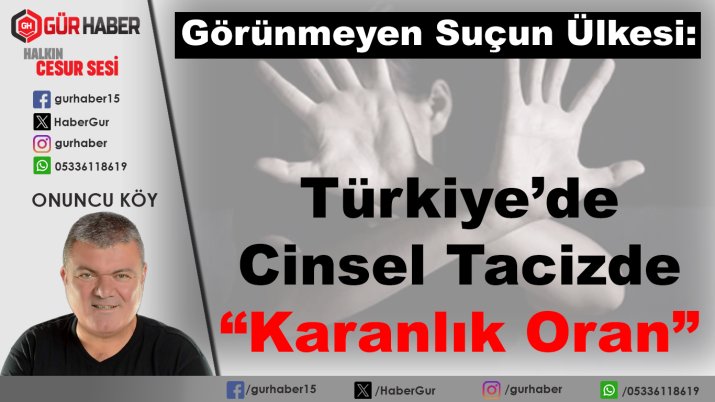 Görünmeyen Suçun Ülkesi: Türkiye'de Cinsel Tacizde 
