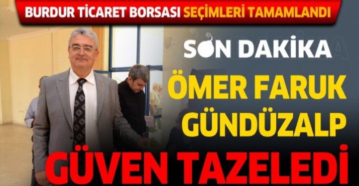 GÜNDÜZALP YENİDEN KAZANDI