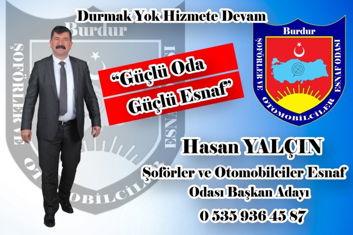 HASAN YALÇIN YENİDEN ADAY