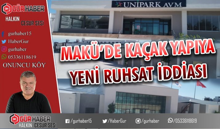 KAÇAK YAPIYA ÖZEL LABORATUVAR KILIFI İDDİASI.