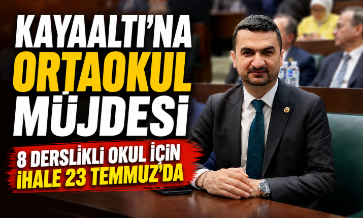 KAYAALTI KÖYÜNE OKUL MÜJDESİ