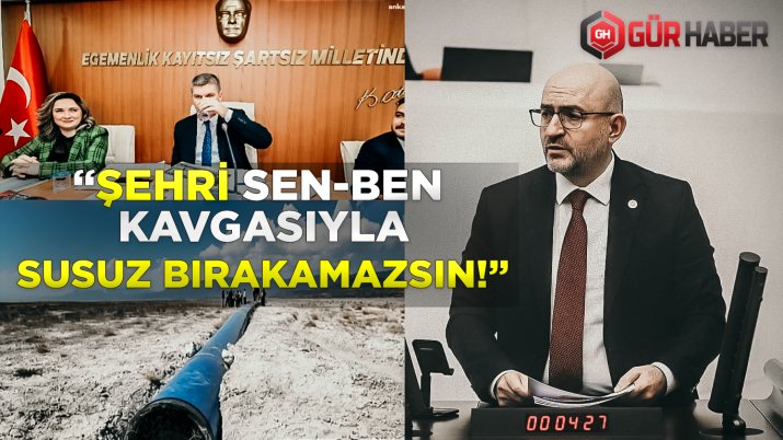 Korkmaz'dan Ercengiz'e sert çıkış: Burdur'un suyu polemiğe kurban edilemez