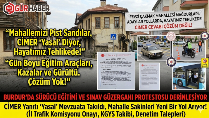 MAHALLEDE TRAFİK EĞİTİMİNE TEPKİ