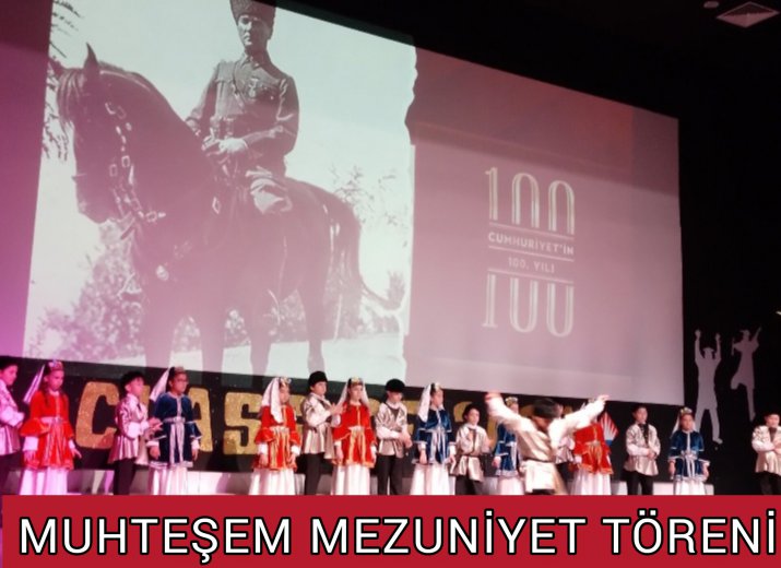 MUHTEŞEM MEZUNİYET TÖRENİ 