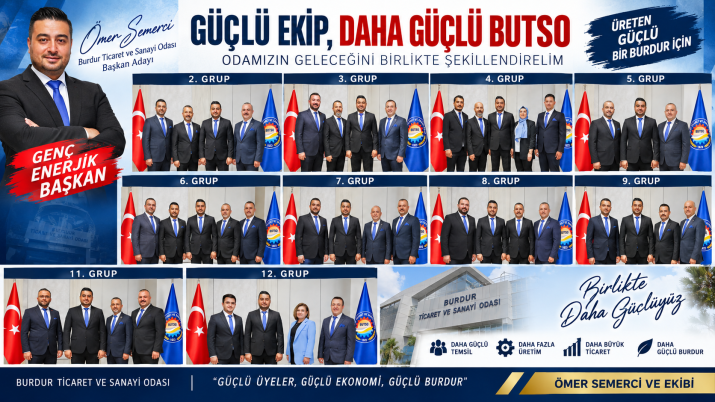 ÖMER SEMERCİ: GENÇ DİNAMİK BİR YÖNETİMLE OY İSTİYORUZ