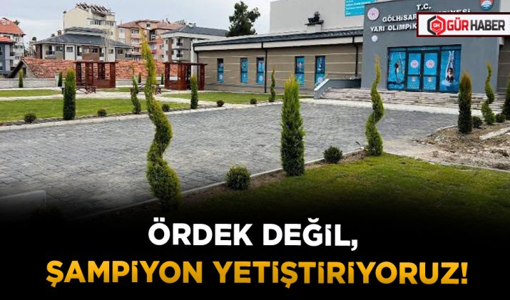 ÖRDEK DEĞİL, ŞAMPİYON YETİŞTİRİYORUZ!