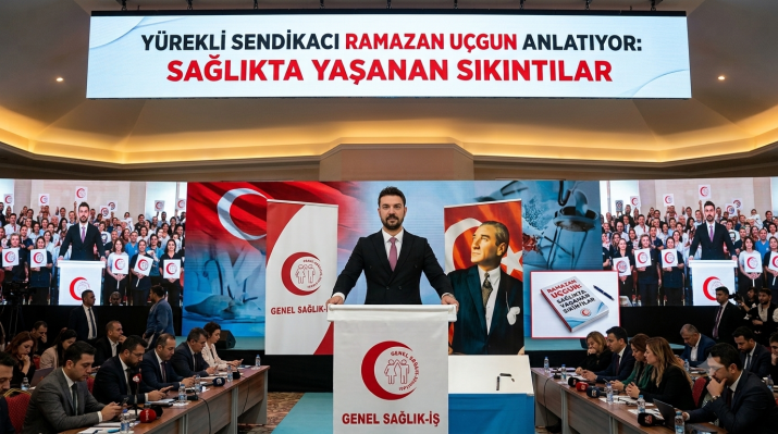 RAMAZAN UÇGUN SENDİKA DEĞİL HUKUK KONUŞSUN DİYE HAYKIRDI