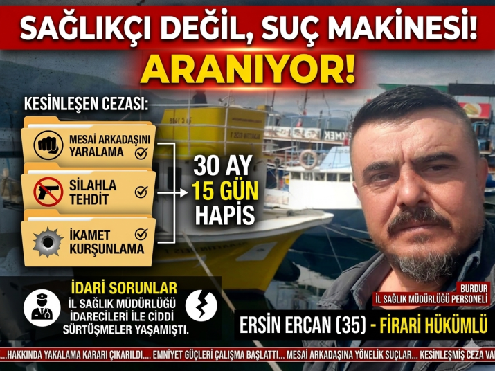 SAĞLIKCI DEĞİL SUÇ MAKİNESİ