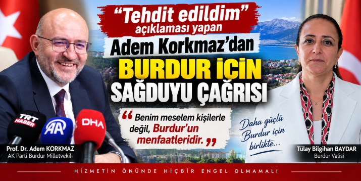 TEHDİT EDİLDİM KORUMA İSTİYORUM DİYEN VEKİLDEN ORTAK AKIL ÇAĞRISI
